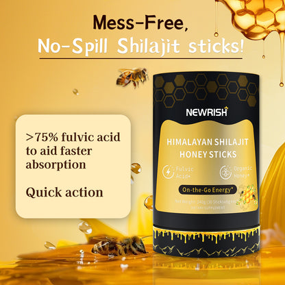 Shilajit Honey Sticks