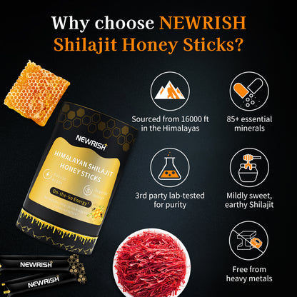 Shilajit Honey Sticks